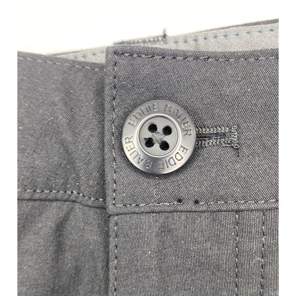 Eddie Bauer Men’s Convertible Tech Pants UPF 50+ Pockets Black Sz 36x32 - Picture 8 of 10